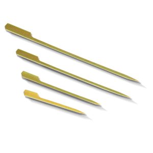 Natural Bamboo Boat Oar Skewer 90mm