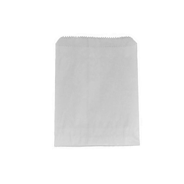 White Double Lined Greaseproof Bag 175x140mm