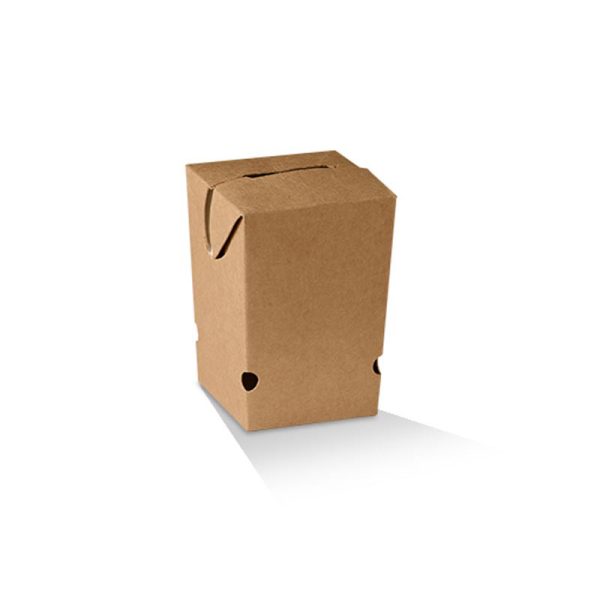 Kraft Chip Carton Small (65x65x100mm)