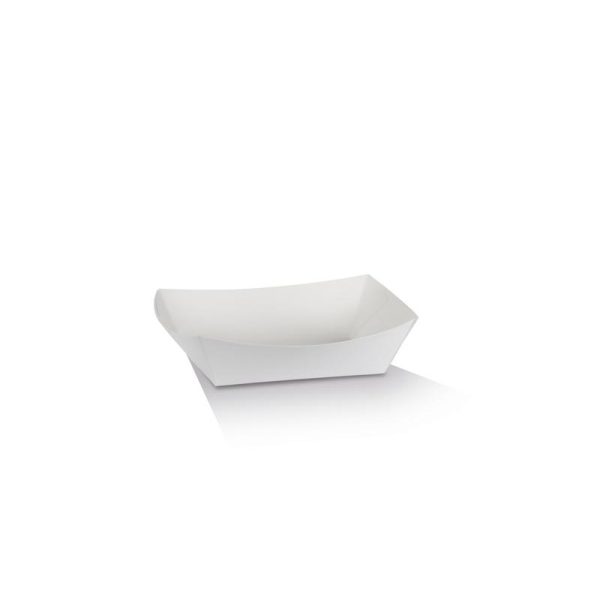 White Cardboard Open Tray Small (110x75x40mm)
