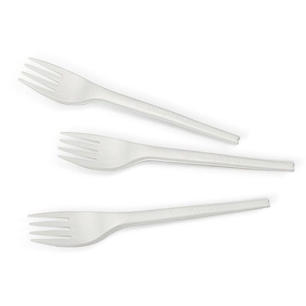 White CPLA Fork 6.5"