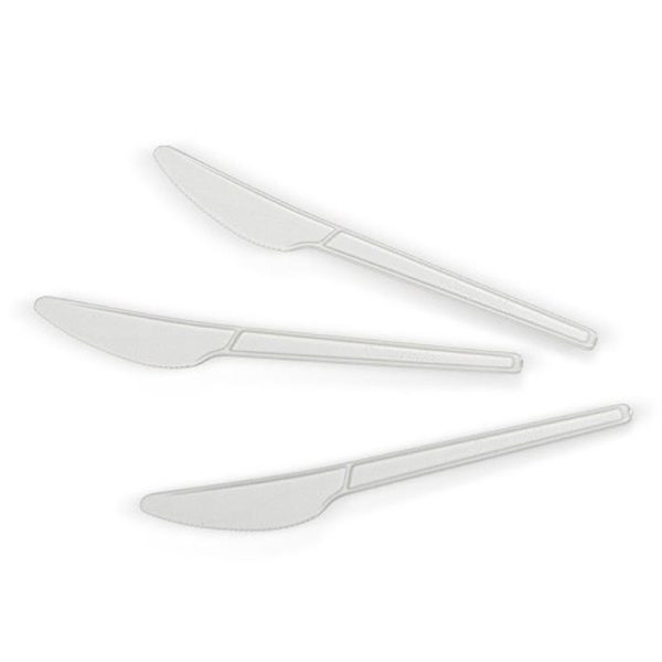 White CPLA Knife 6.5"