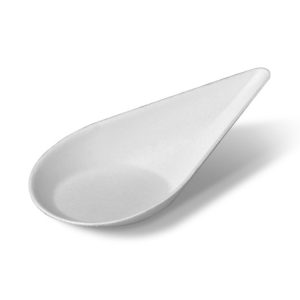 White Sugarcane Taster Spoon 101.5x50.6x29mm
