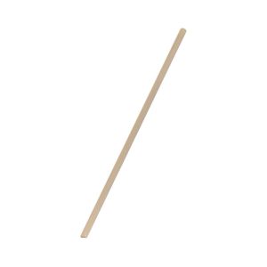 Natural Bamboo Slant Cut Straw Regular 210mm