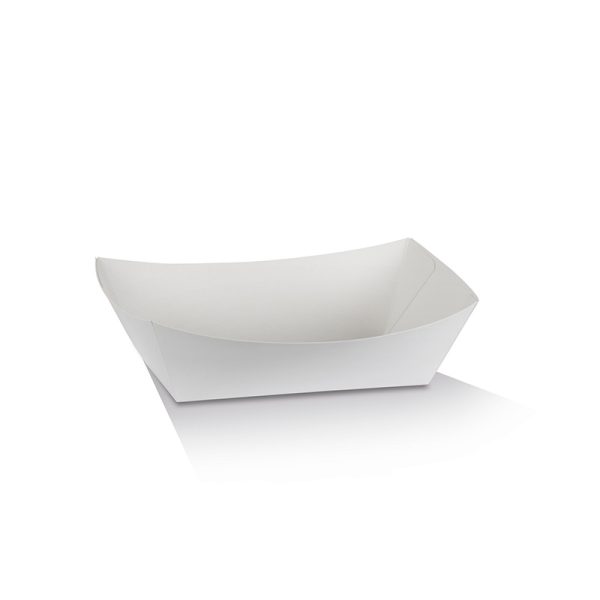 White Cardboard Open Tray Medium (140x85x55mm)