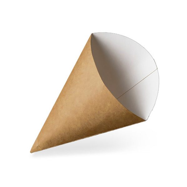 Brown Cardboard Cone Small (198x152mm)
