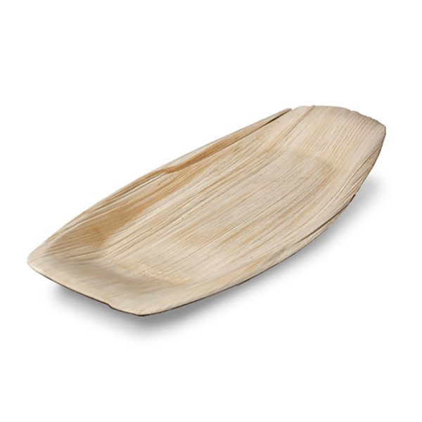 Natural Palm Boat Tray 16x8" (410x210mm)