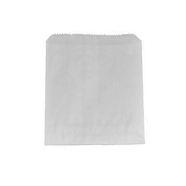 White Greaseproof Lined Square Bag 175x175mm
