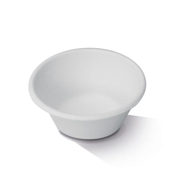White Sugarcane Bowl 8oz (110x45mm)