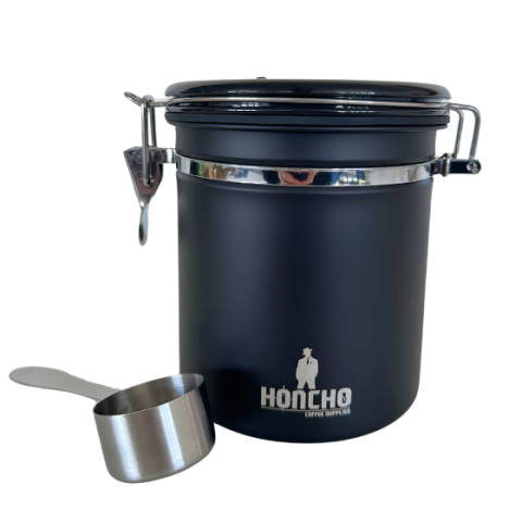 Stainless Steel Canister Black (1500ml)