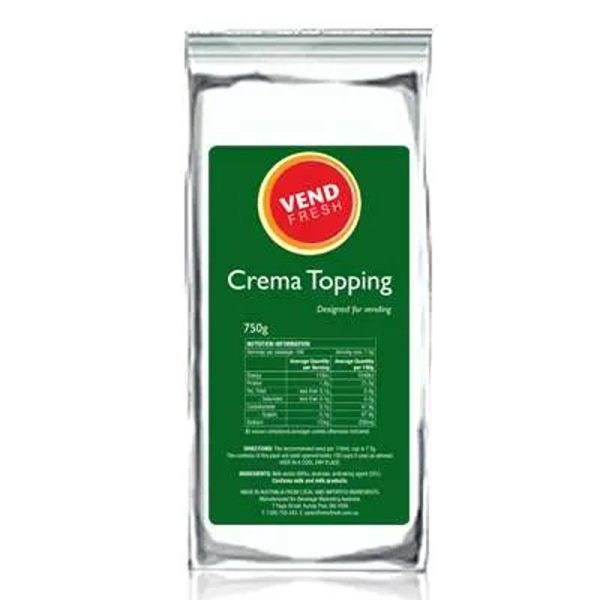 Vending Vendfresh Crema Topping 750g